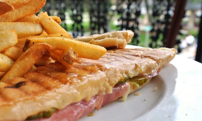 famous Cuban sandwich