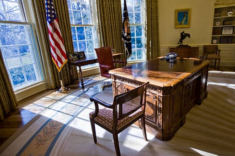 Oval Office in Washington, DC
