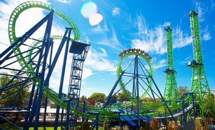 Six Flags Great Adventure fun park NYC