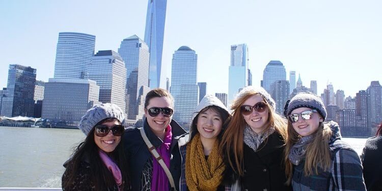 High school students in New York City
