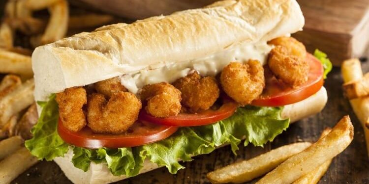 Po' Bpy sandwich from New Orleans