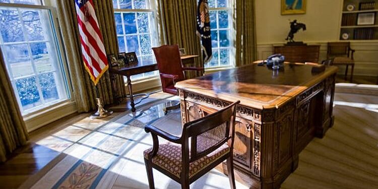 Oval Office in Washington, DC